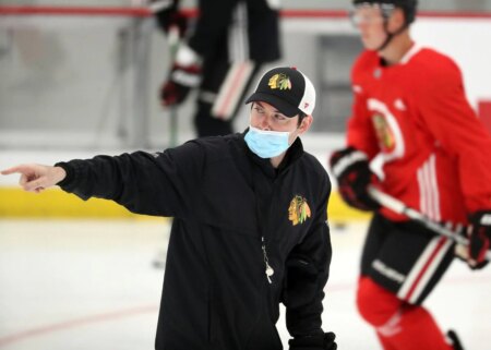 Jeremy Colliton, the former Chicago Blackhawks coach, takes over Canada’s men’s hockey team for the Olympics