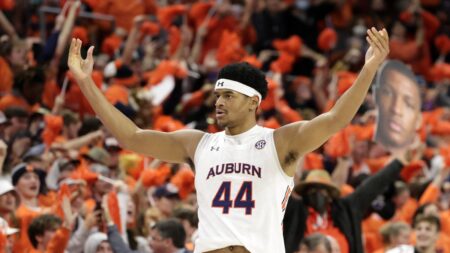Auburn is ranked No. 1 in college basketball for the 1st time in school history. Illinois falls to No. 24, while Loyola drops out of the poll.