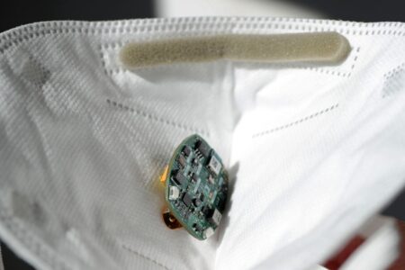 New sensor called FaceBit can tell if health mask fits properly and provide other data. Designed for workers, device also could benefit public eventually.