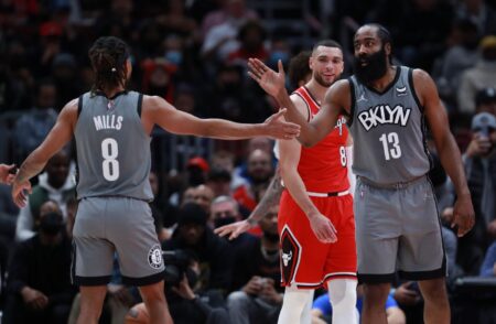 Photos: Nets 138, Bulls 112