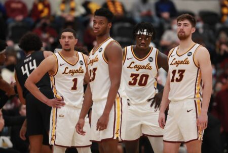 No. 22 Loyola’s 10-game winning streak ends with a 79-69 loss to Missouri State — the Ramblers’ 1st MVC defeat this season
