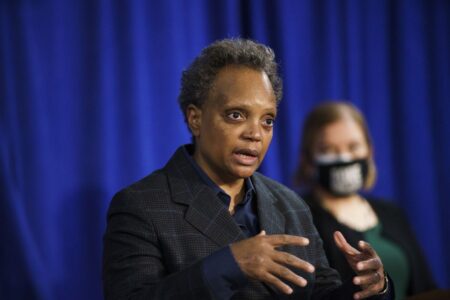 Lightfoot, police leaders defend reform record as Jason Van Dyke set to be released from prison