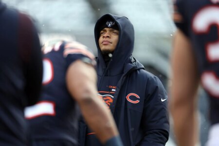 Chicago Bears place Justin Fields on the reserve/COVID-19 list, putting the rookie QB’s status for the season finale in doubt