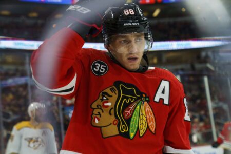 5 things to watch during the Chicago Blackhawks homestand, including Patrick Kane’s scoring slump, Lukas Reichel’s NHL debut and celebrating Andrew Shaw