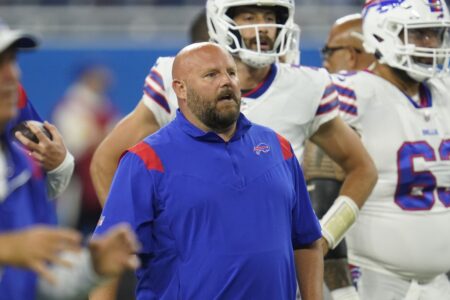 A blowout playoff win followed by an interview with the Chicago Bears. For Buffalo Bills offensive coordinator Brian Daboll, this is the definition of ‘strike while the iron is hot.’