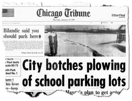 Chicago’s 10 largest snowfalls since 1886 — and how the Tribune covered them