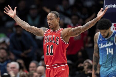 With their guard depth stretched thin and the workload increasing for DeMar DeRozan and Zach LaVine, the Chicago Bulls outlast the Charlotte Hornets 121-109