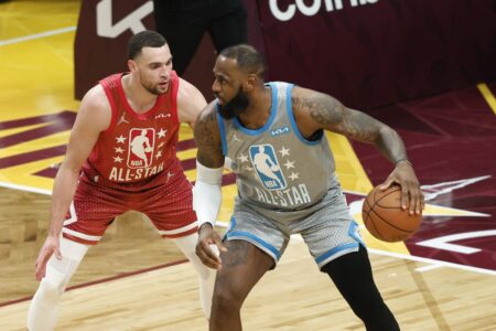 Top moments from the NBA All-Star Game, including clutch baskets by DeMar DeRozan and Zach LaVine and Steph Curry’s record-setting night from long range