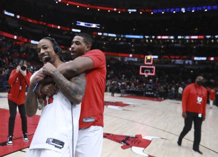 DeMar DeRozan does it again, scoring 37 points and delivering down the stretch in the Chicago Bulls’ 112-108 win over the Atlanta Hawks