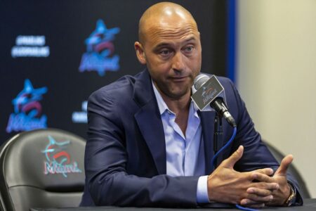 Derek Jeter steps down as Marlins CEO: ‘The vision for the future of the franchise is different than the one I signed up to lead’