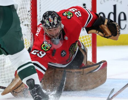 Marc-André Fleury wants to stay with the Chicago Blackhawks — but if the veteran goalie is traded before the deadline, he ‘would love a chance to win’