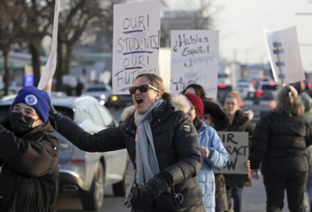 Proviso classes shift to remote learning as teachers strike looms, students stage walkouts and protests