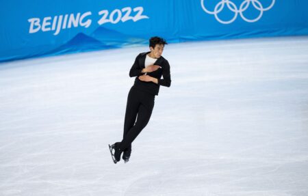 US skating star Nathan Chen is set for his showdown with Japanese rival Yuzuru Hanyu — but he’s also worried about COVID after teammate Vincent Zhou tests positive