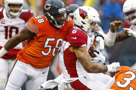 Chicago Bears Q&A: Will Roquan Smith be the next in a line of great middle linebackers? Will the team attempt to re-sign James Daniels? Despite all the O-line talk, isn’t wide receiver the greatest need?