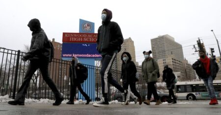 Masks are staying in Chicago Public Schools, but some parents demand to know ‘where is the COVID-19 off-ramp?’