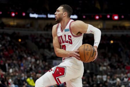 Chicago Bulls guard Zach LaVine earns his 2nd straight NBA All-Star selection, joining starter DeMar DeRozan in Cleveland