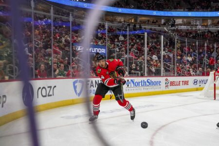 Seth Jones and Adam Boqvist were traded for one another in July. They’ll face each tonight when the Chicago Blackhawks play host to the Columbus Blue Jackets.