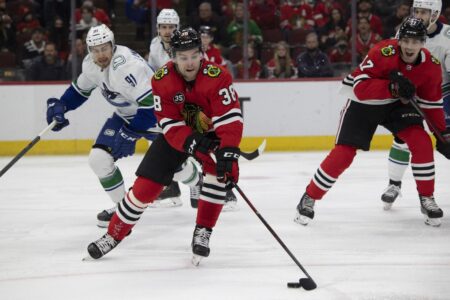 Brandon Hagel’s age, salary and on-ice instincts make him an attractive trade target. But the Chicago Blackhawks winger hopes ‘to be here for a really long time.’