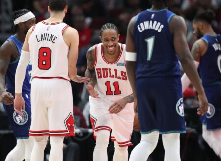 Chicago Bulls ride a 42-point 4th quarter to a 134-122 win over the Minnesota Timberwolves — their best offensive performance of the season