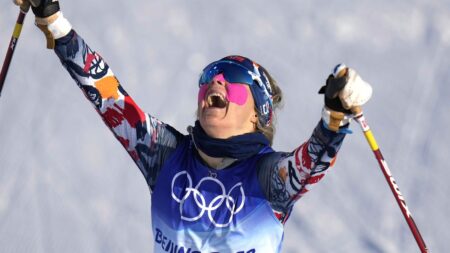 Therese Johaug of Norway wins the 1st gold medal of the 2022 Winter Olympics in Beijing