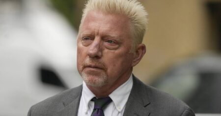 Tennis great Boris Becker gets 2 1/2 years in prison for bankruptcy offenses