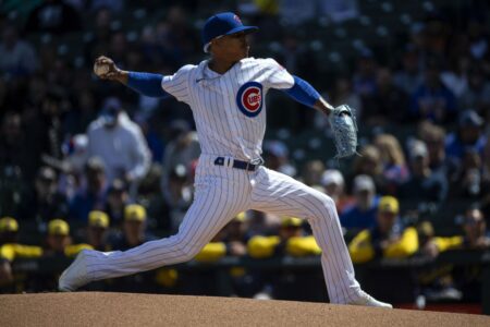 Column: Marcus Stroman quickly bonds with the Wrigley Field fans, but his strong Chicago Cubs debut is wasted
