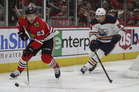 Philipp Kurashev hopes to unlock his potential with the Chicago Blackhawks next season