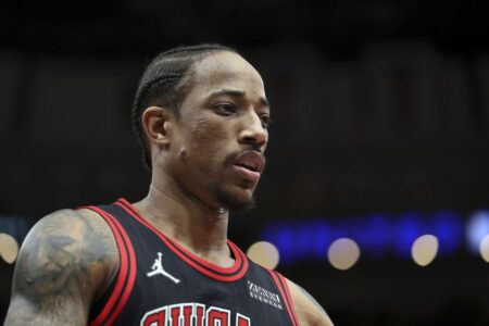Column: DeMar DeRozan carried the Chicago Bulls all season long. Can he do it again in the playoffs?