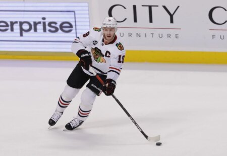 Jonathan Toews hits the 1,000-game milestone: ‘I’m extremely thankful,’ the Chicago Blackhawks captain says