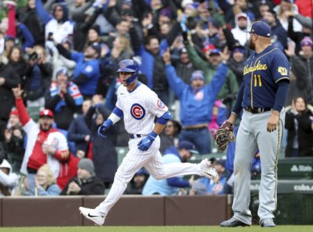 Nico Hoerner wasn’t in the Chicago Cubs lineup Friday before the rainout — part of David Ross’ big-picture plan