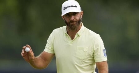 Dustin Johnson is playing in the 1st tournament of the new Saudi-funded series — defying the PGA Tour