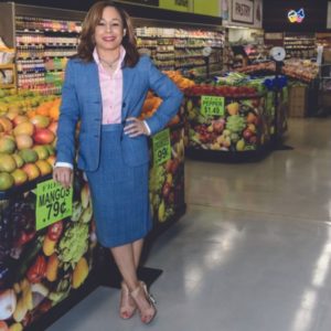 MELODY WINSTON, Director of Real Estate, Operations and Construction inside the Living Fresh Market in Forest Park, which will remain open during renovations