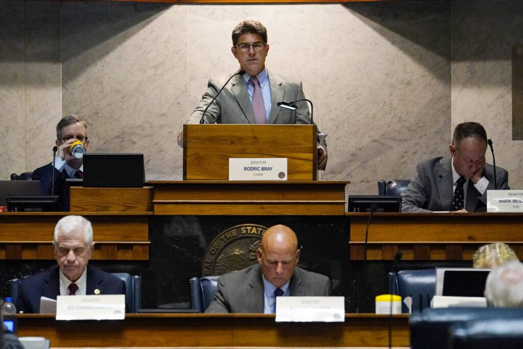 Indiana Republicans narrowly advance plan to ban nearly all abortions