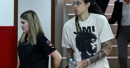Biden tells Brittney Griner’s wife Cherelle he’s working to get the WNBA star home