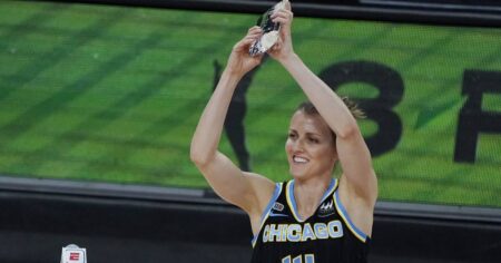 Allie Quigley makes it official: The Chicago Sky guard is going for a record 4th title in the WNBA 3-point contest