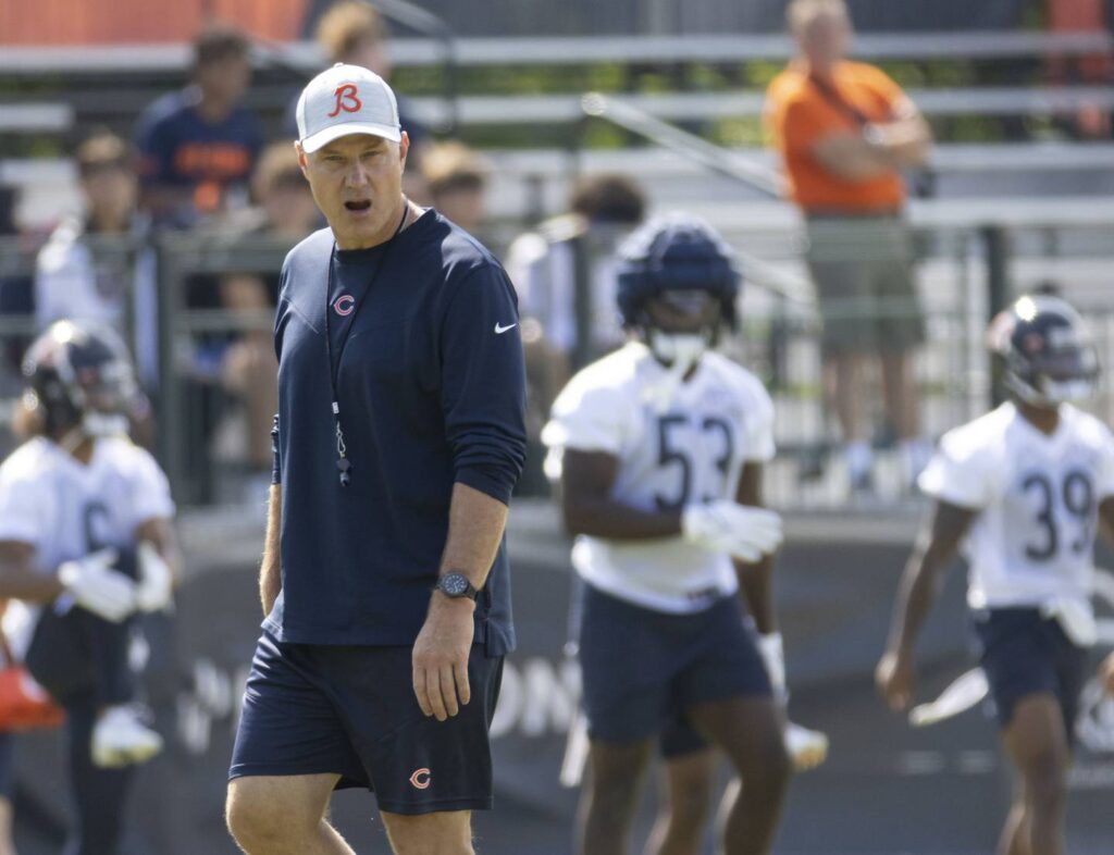How Matt Eberflus collected ideas from his mentors — and parents — during a 30-year journey to become Chicago Bears coach