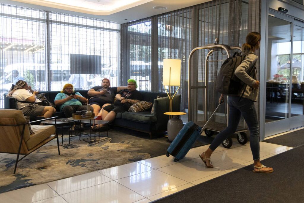 Lollapalooza ushers in best weekend of the year for downtown hotels, but business travel remains sidelined