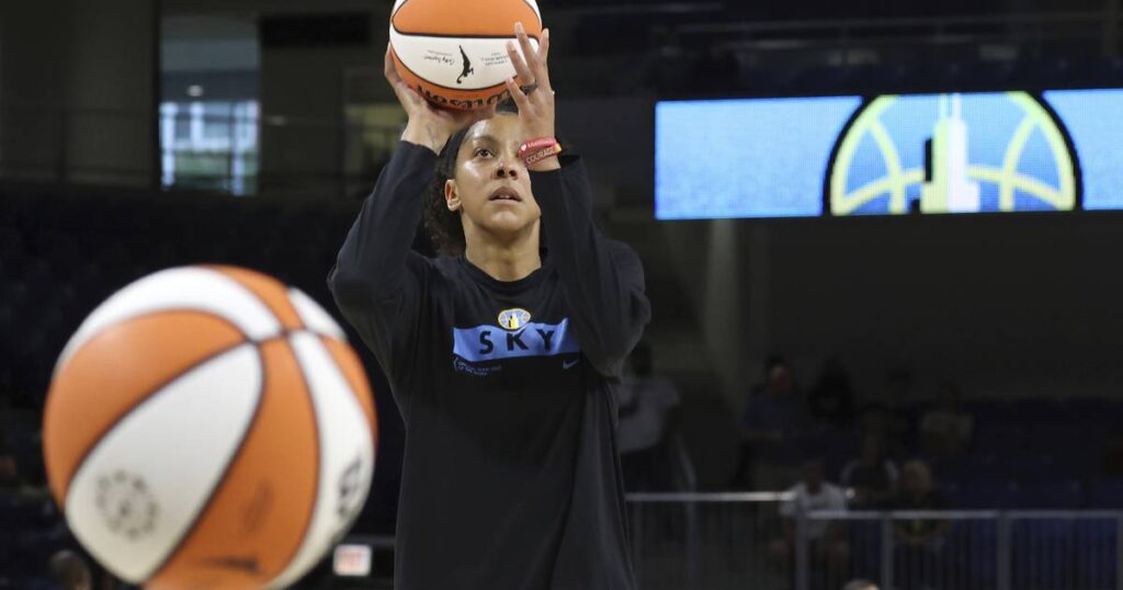 WNBA Commissioner's Cup: Chicago Sky host the Las Vegas Aces at Wintrust Arena