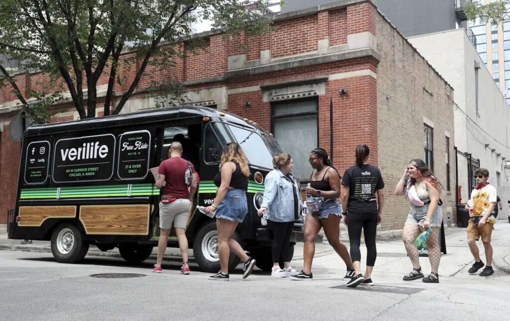 Weed shops gear up for Lollapalooza sales, with ‘cannabus’ shuttles and pop-up smoking lounge