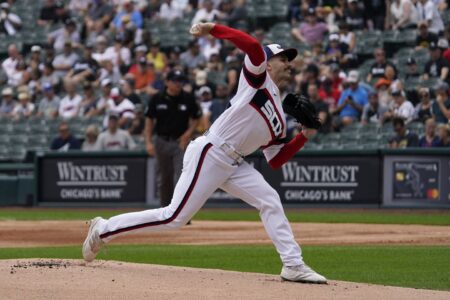 Column: Dominant Dylan Cease picks up where he left off in the Chicago White Sox’s 6-3 win over Cleveland