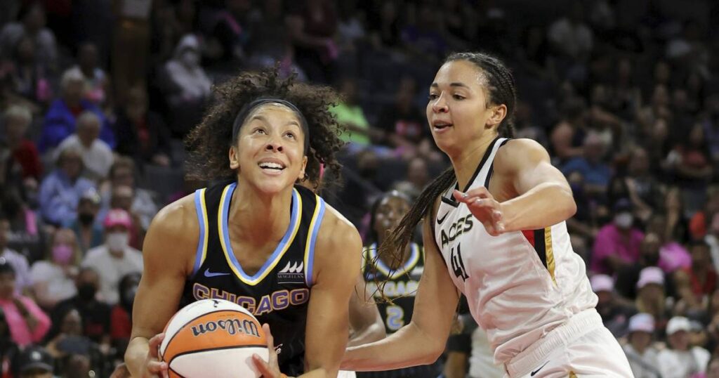 Chicago Sky fall to the Las Vegas Aces 89-78 — and now need help to earn the No. 1 seed in the WNBA playoffs