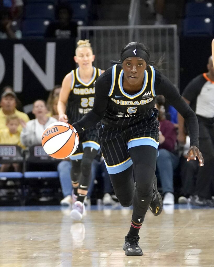 Can the Chicago Sky ride momentum from their historic WNBA playoff win to advance in their 1st-round series?