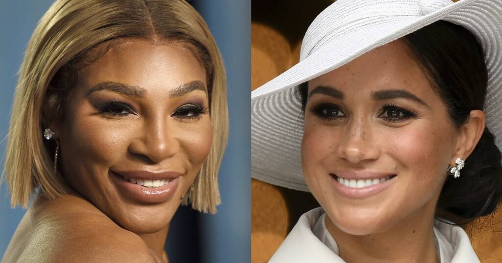Serena Williams tells Meghan of baby’s injury before match on Duchess of Sussex’s first podcast