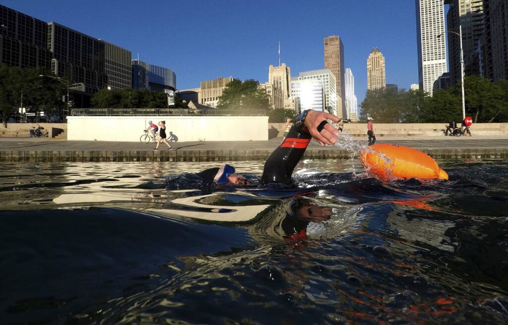 Recovered quadriplegic from Chicago prepares to swim in San Francisco Bay to raise awareness of paralysis. ‘Doesn’t surprise me a bit,’ says mom.