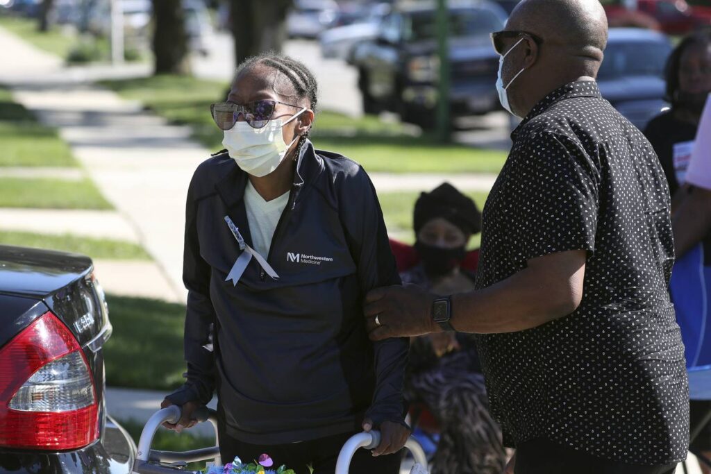 Meet Colette Hurd, Northwestern’s 1st transplant recipient of organs that weren’t a match. An immunosuppression strategy is key to her success.