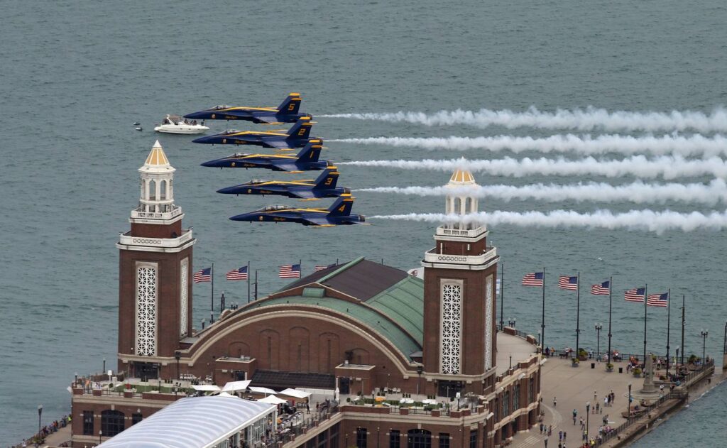 Chicago Air and Water Show 2022: Lineup, schedule, transportation and where to watch the US Navy Blue Angels