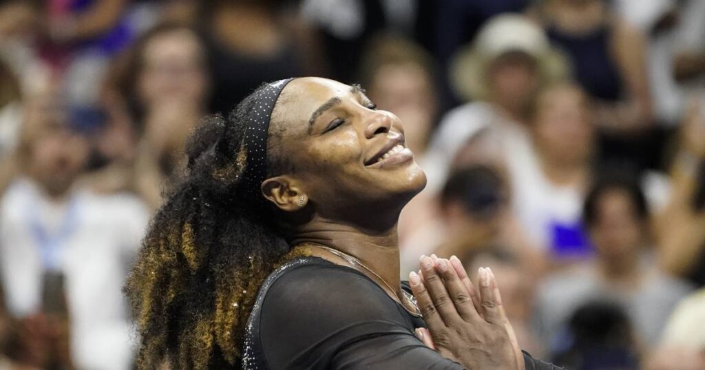 Column: Serena Williams’ goodbye at the U.S. Open is off to a memorable start — with plenty of fanfare