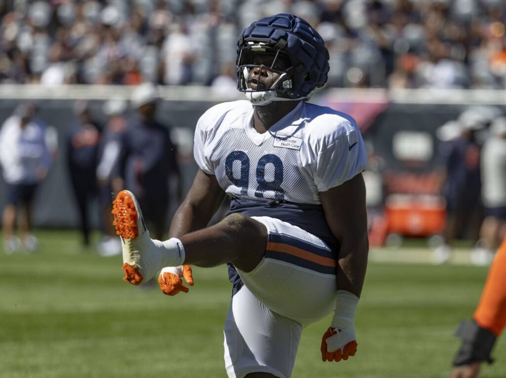 ‘I’m about to do this’: For Micah Dew-Treadway and a handful of other hometown kids, the chance to play for the Chicago Bears will be monumental