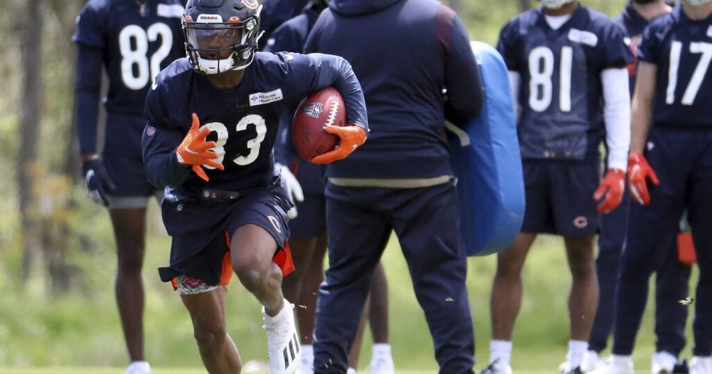 WR Dazz Newsome among 5 players cut by the Chicago Bears as roster trims resume