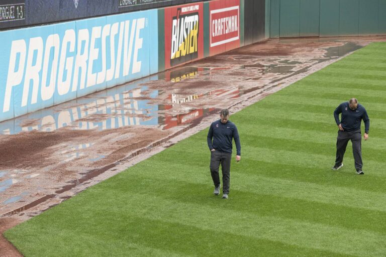 Sunday’s Chicago White Sox-Cleveland Guardians game postponed because of ‘unplayable field conditions’ at Progressive Field